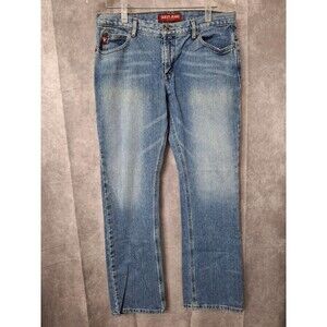 Authentic Low Rise Y2K GUESS Jeans Women's Sz 30 Flare 90's Streetwear Casual